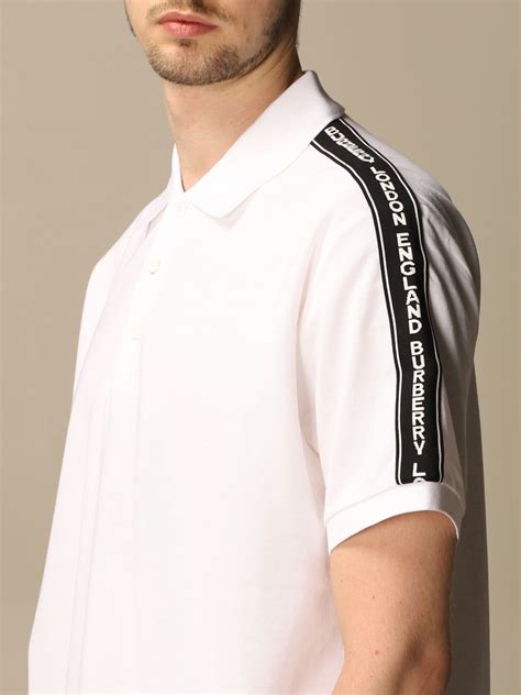 outlet burberry polo shirt